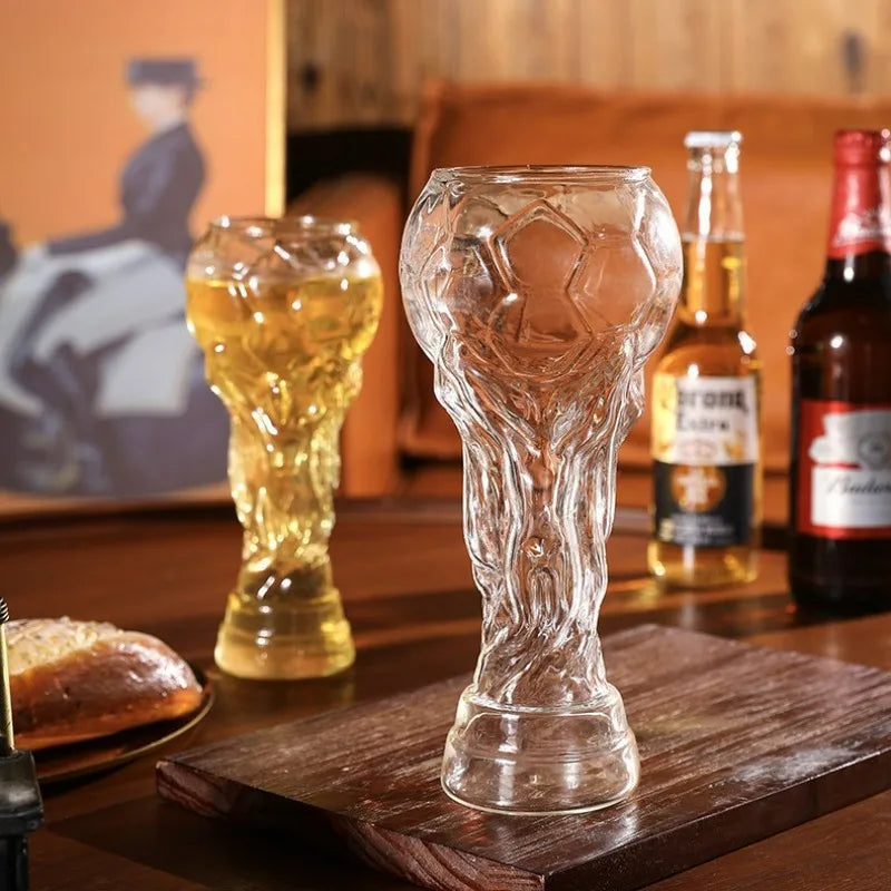 World Cup Trophy Beer Glass 600ml | Soccer Fan Gift 2026