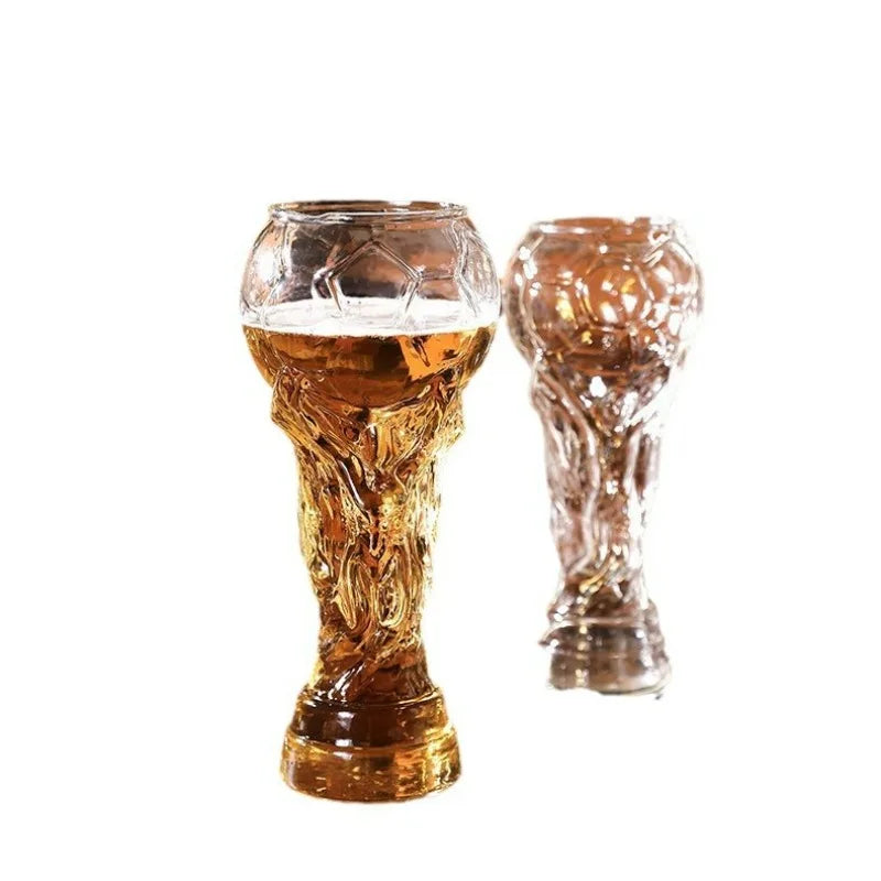 World Cup Trophy Beer Glass 600ml | Soccer Fan Gift 2026