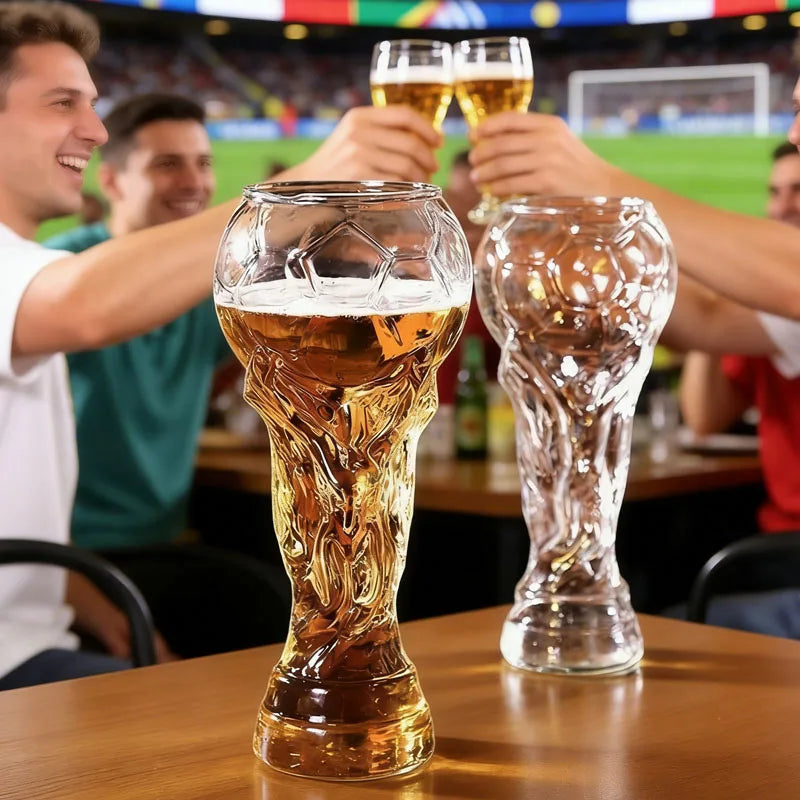 World Cup Trophy Beer Glass 600ml | Fan Gift 2026