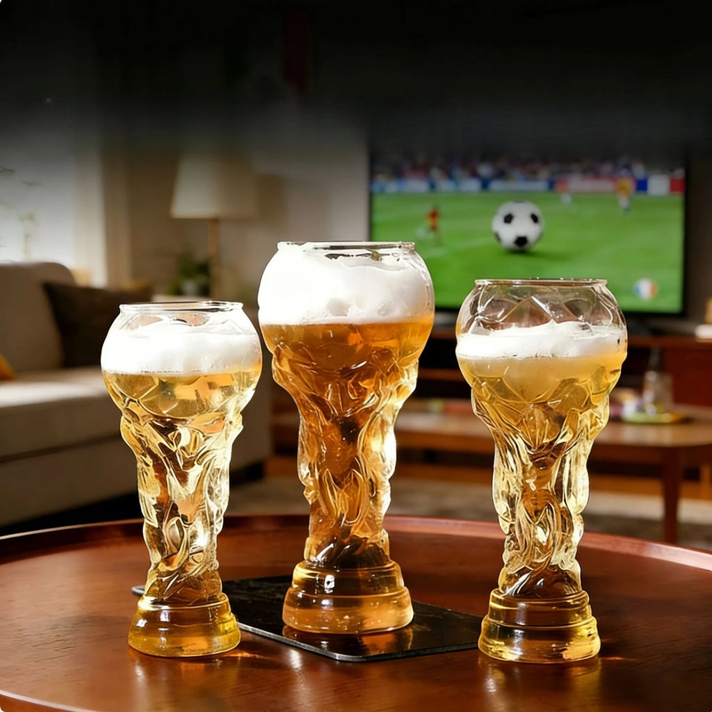 World Cup Trophy Beer Glass 600ml | Fan Gift 2026