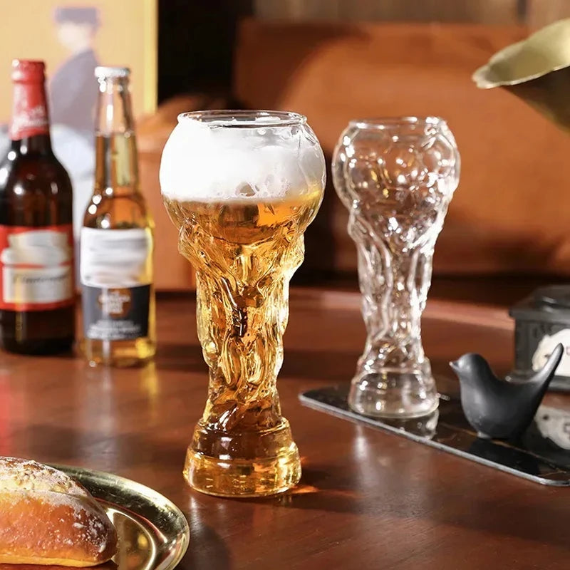 XL World Cup Trophy Beer Glass 800ml – Premium Soccer  Fan Gift | 2026 FIFA World Cup Oversized Champion Glass